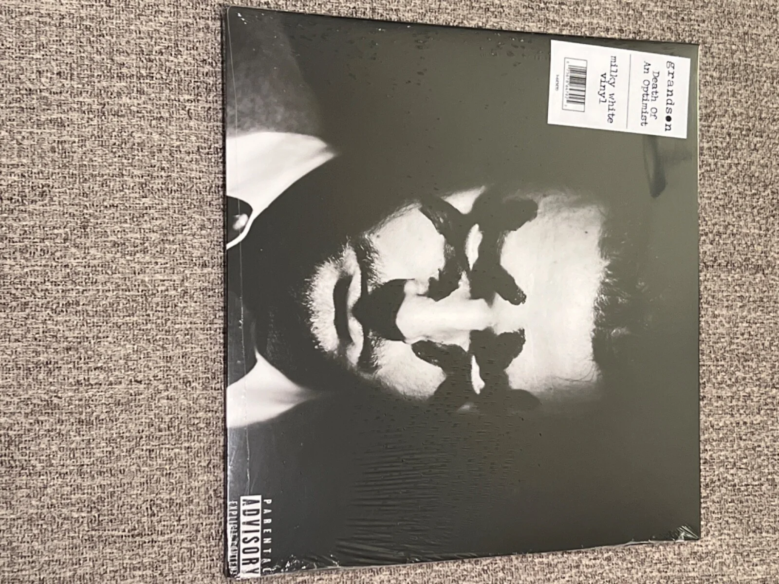 Grandson Signed Autographed Death of an Optimist Vinyl Record Album LP, изображение 4