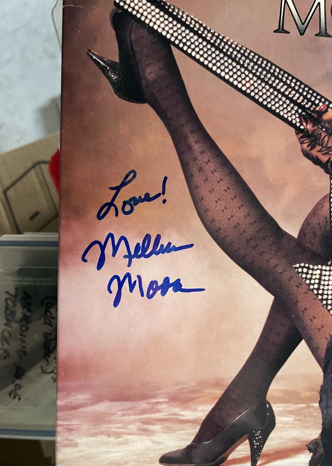 Original Melba Moore Read My Lips PROMOTIONAL Factory Sealed 12” Vinyl (signed), image 2