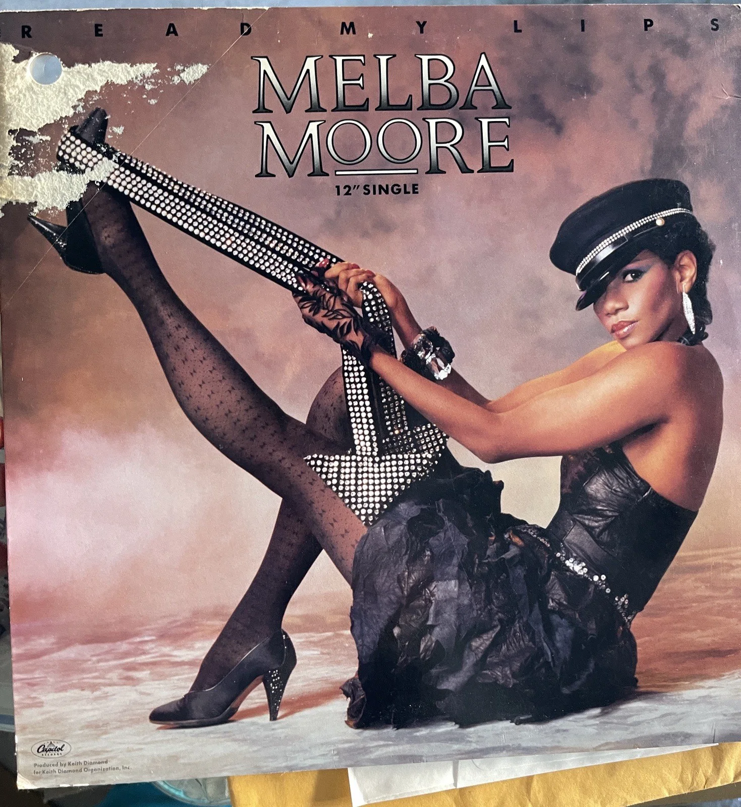 Original Melba Moore Read My Lips PROMOTIONAL Factory Sealed 12” Vinyl (signed), image 3