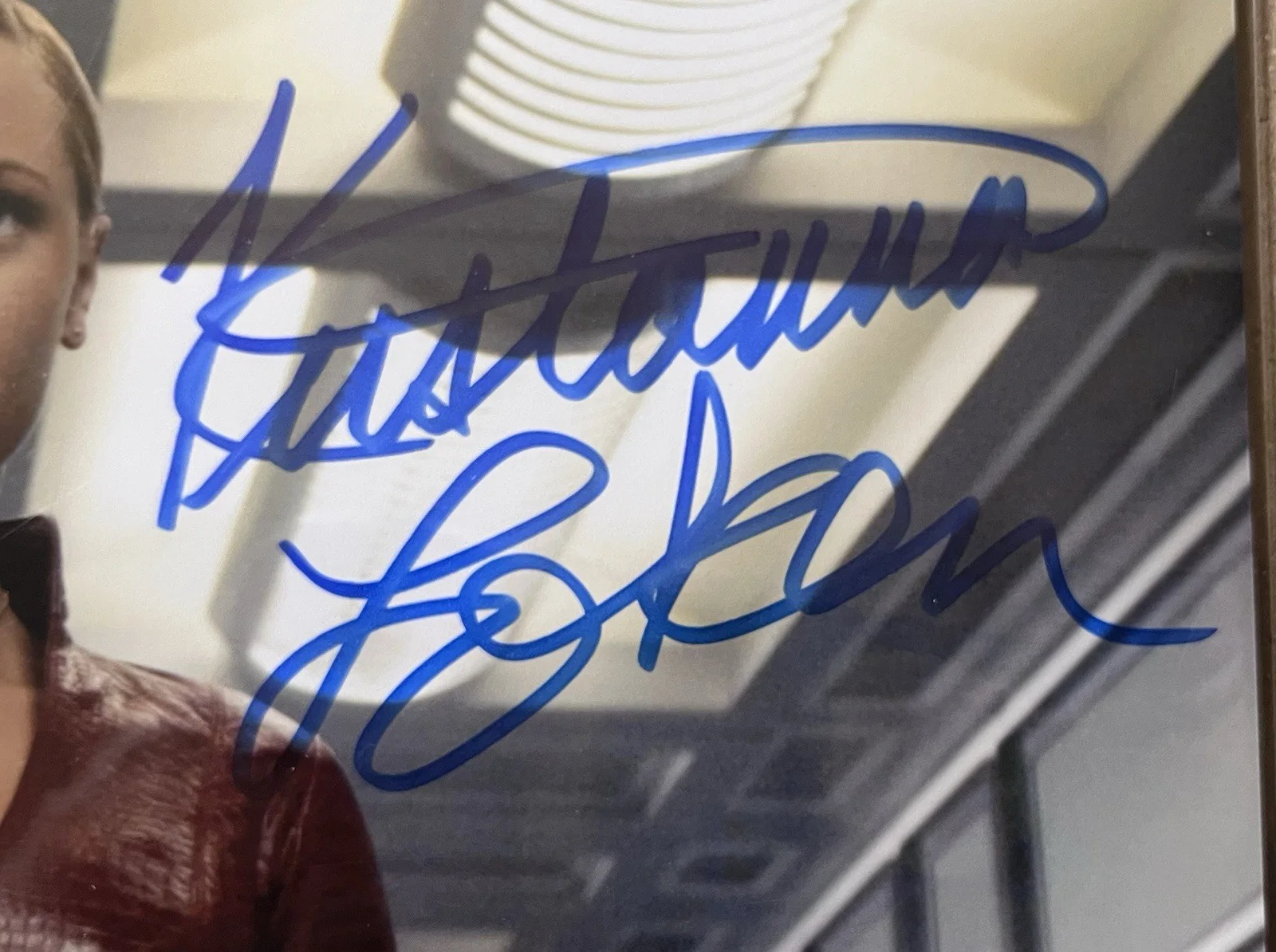KRISTANA LOKEN — KRISTANA LOKEN Bam Box BAS Autograph Signed 8X10 photo TERMINATOR 3, изображение 2