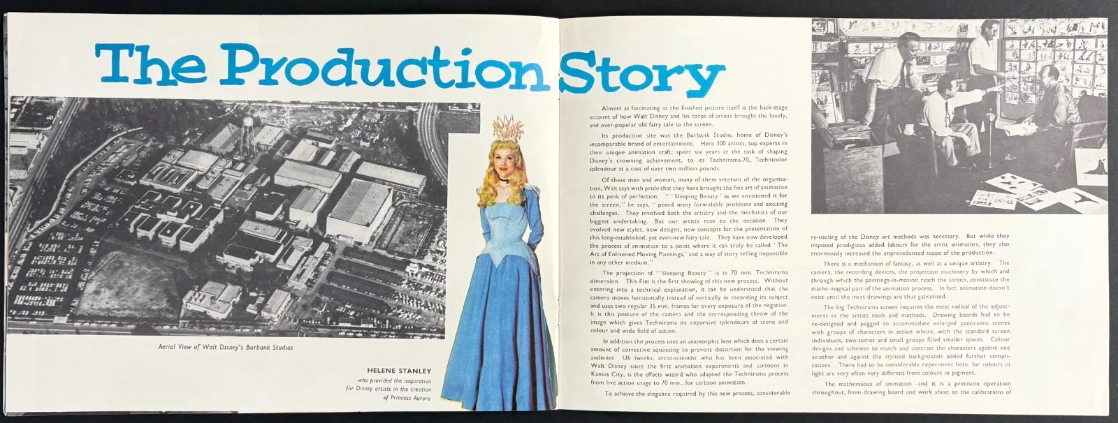Sleeping Beauty ORIGINAL Film Movie Brochure Walt Disney FIRST RELEASE 1959, изображение 4