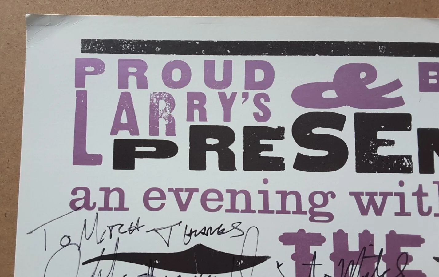 THE AMAZING RHYTHM ACES Hatch Show Print 1997 PROUD LARRYS OXFORD Concert Poster, изображение 4
