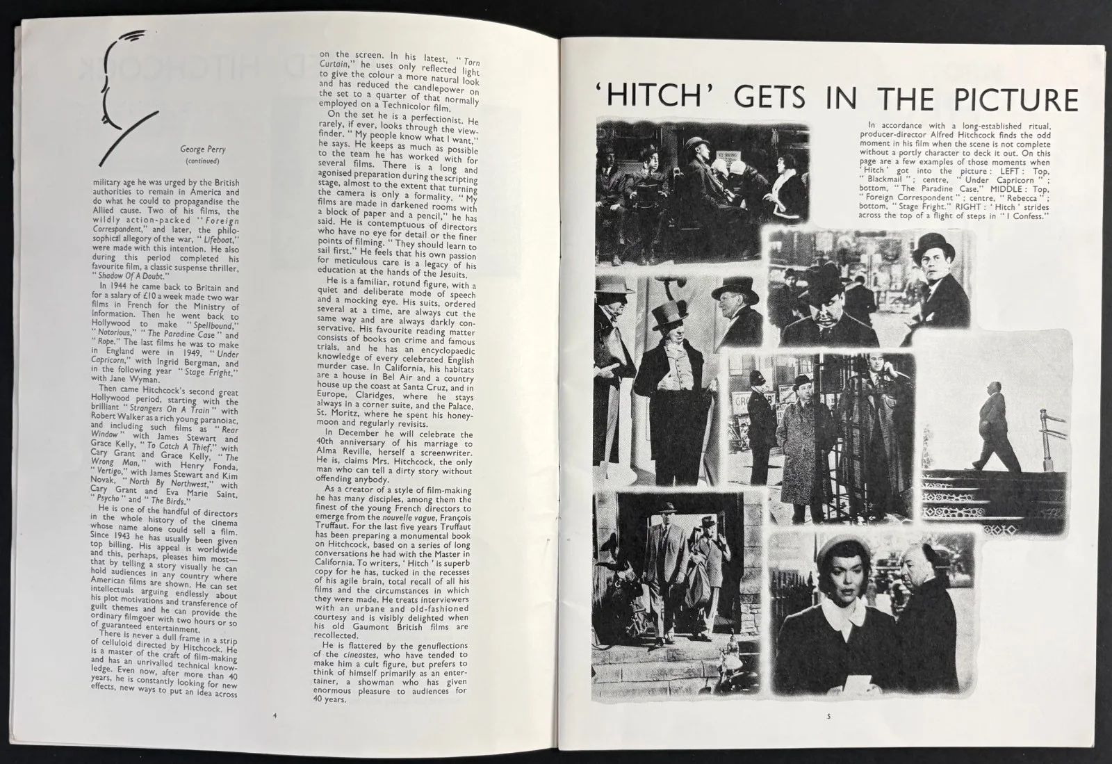 Torn Curtain ORIGINAL Film Brochure Alfred Hitchcock Julie Andrews Paul Newman, изображение 3