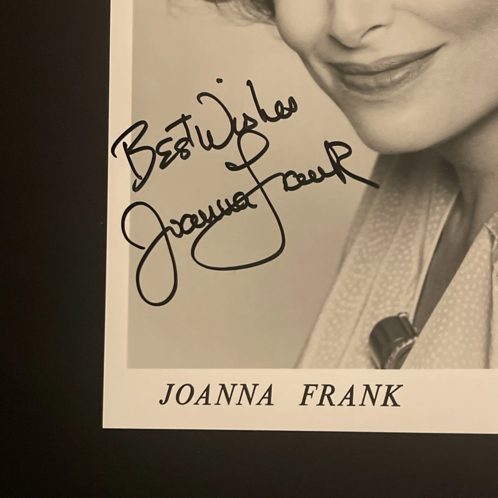 JOANNA FRANK: Hand Signed Original Celebrity Photo 8 x 10” / KSK, image 2