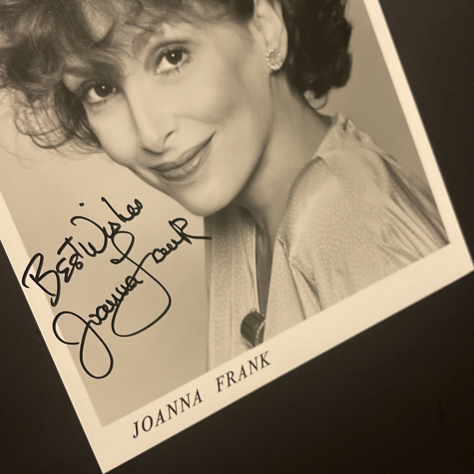 JOANNA FRANK: Hand Signed Original Celebrity Photo 8 x 10” / KSK, image 4
