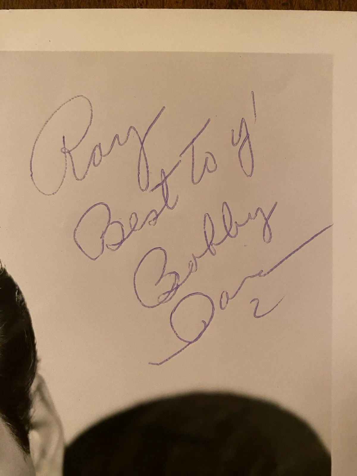 Bobby Darin Signed Autographed Photo With COA Singer Actor Mack The Knife Etc, image 2