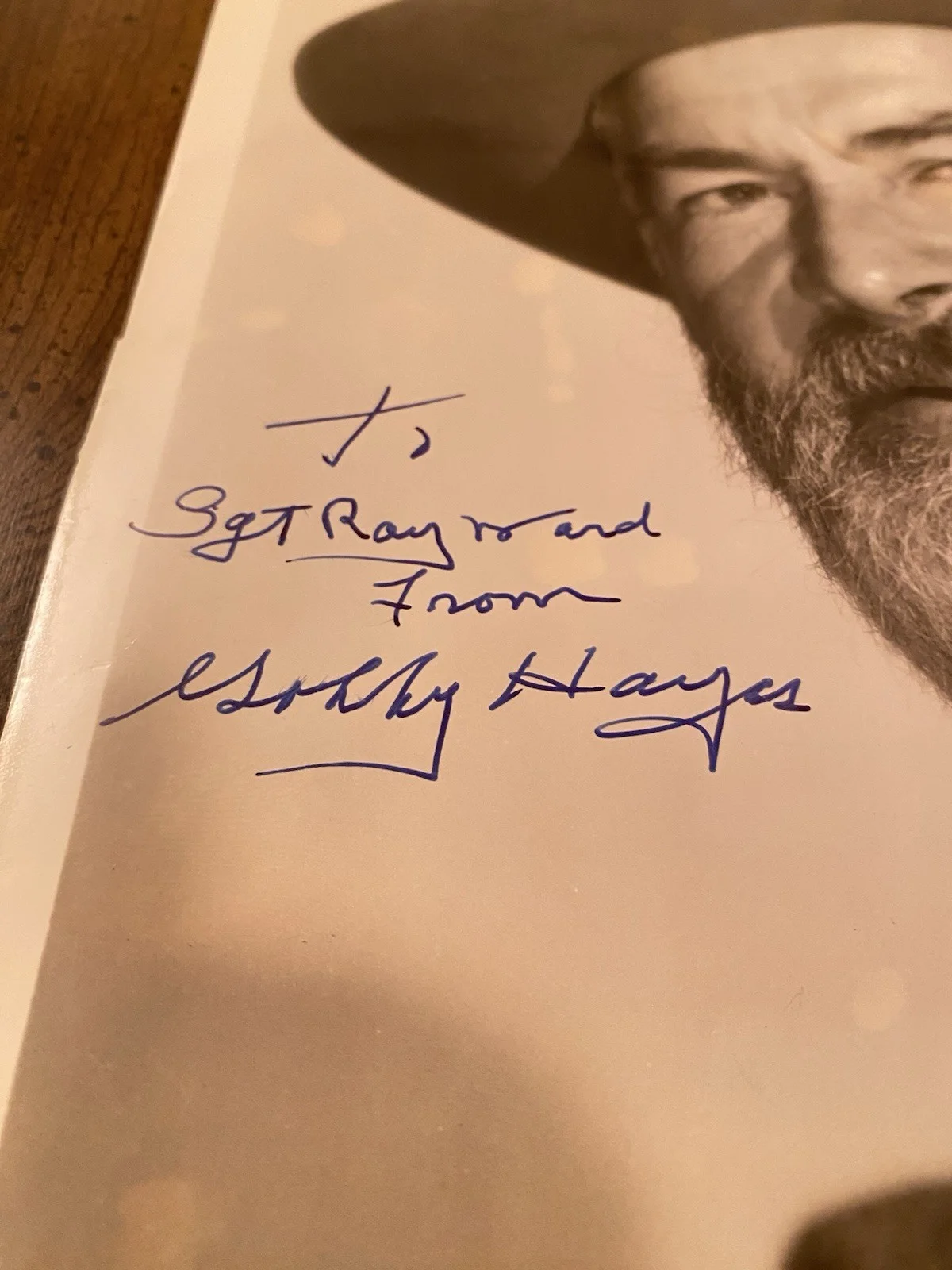 Gabby Hayes — Gabby Hayes Signed Autographed Photo With COA Gabby Hayes Show Roy Rogers Costar, изображение 3