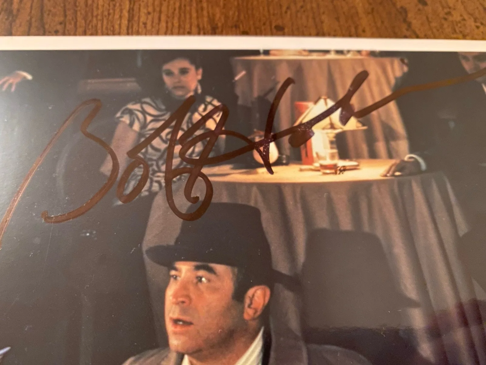 Bob Hoskins, Kathleen Turner — Bob Hoskins Kathleen Turner Signed Autograph Photo Who Framed Roger Rabbit w COA, изображение 5