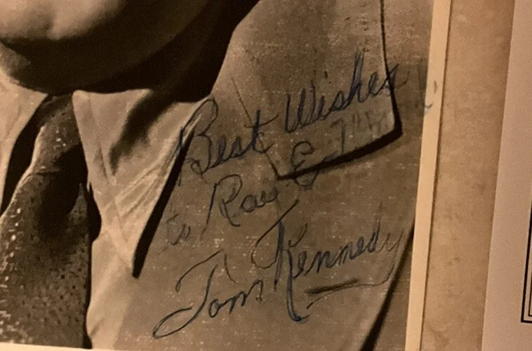Tom Kennedy — Tom Kennedy Signed Autographed Photo Some Like It Hot The Paleface Torchy Blane, image 2