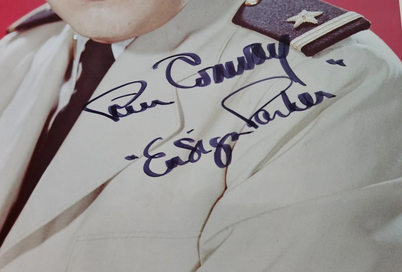 Tim Conway — TIM CONWAY (1933-2019) (CAROL BURNETT SHOW~McHALE's NAVY) AUTOGRAPH PHOTO~, image 2