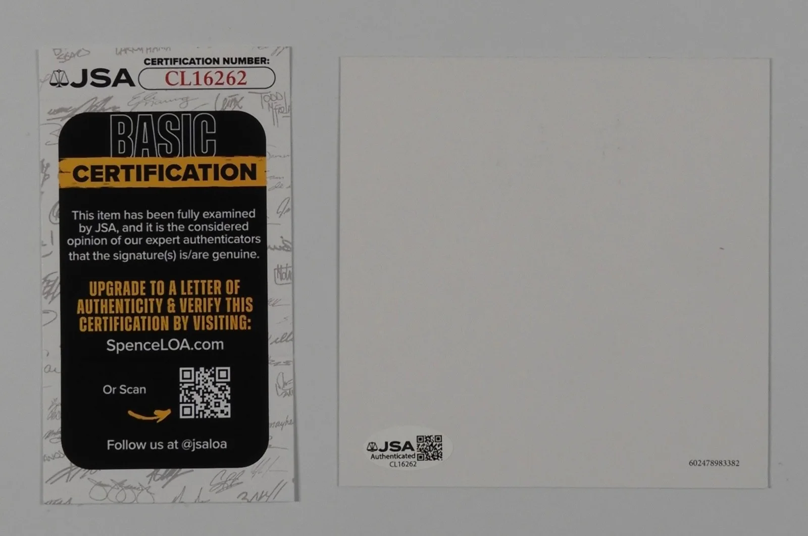 Yungblud JSA Fully Signed Autograph Insert Record Album Vinyl One More Time, image 3