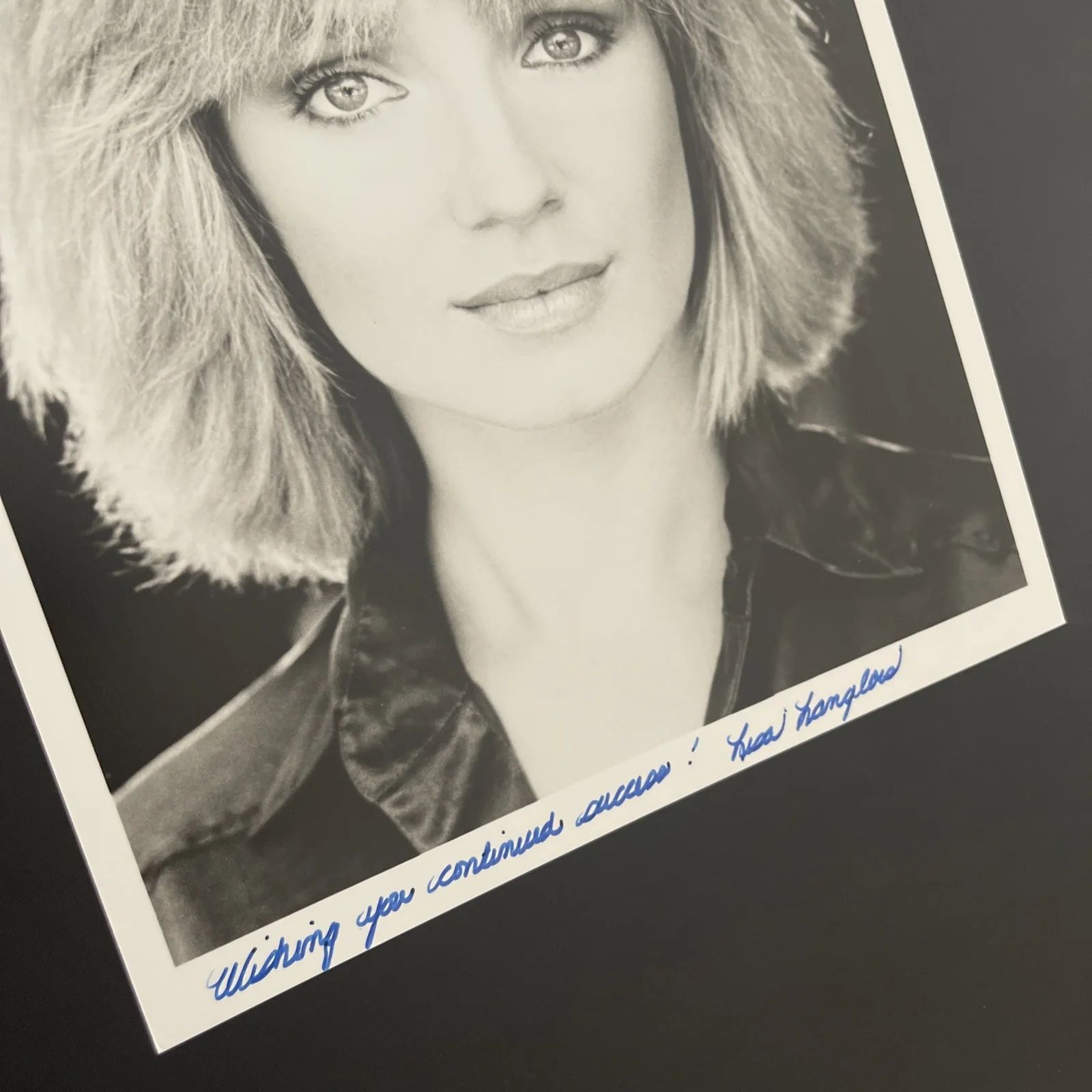 LISA LANGLOIS: Original Hand Signed Celebrity Photo 8 x 10” / KSK, image 4