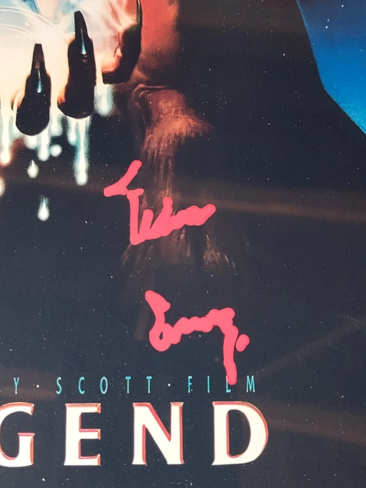 Tim Curry — Legend Tim Curry Signed 8x12 With COA, image 2