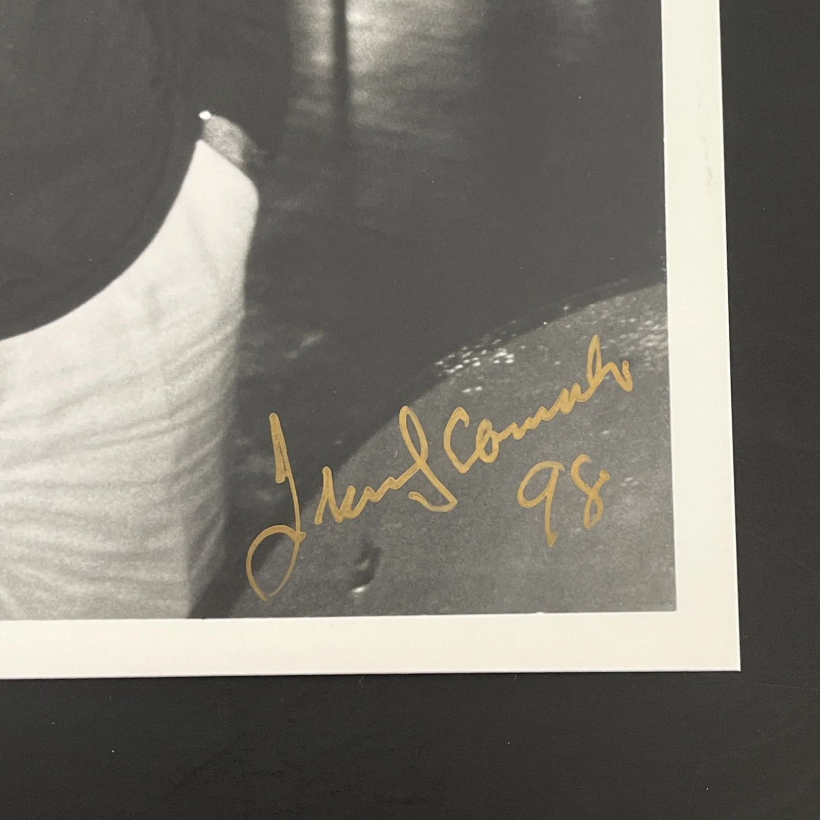 FRANCESCO SCAVULLO: Original Hand Signed Celebrity Photo 8 x 10” / KSK, image 2