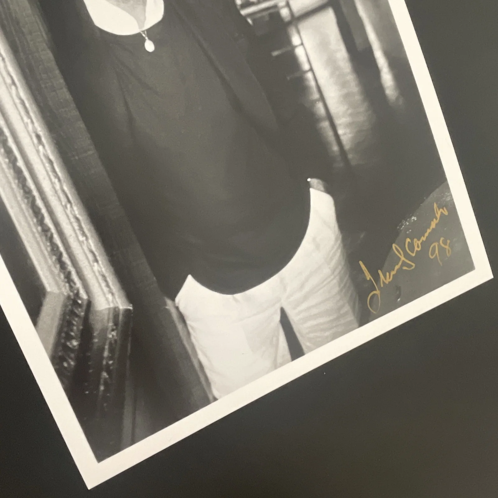 FRANCESCO SCAVULLO: Original Hand Signed Celebrity Photo 8 x 10” / KSK, image 4