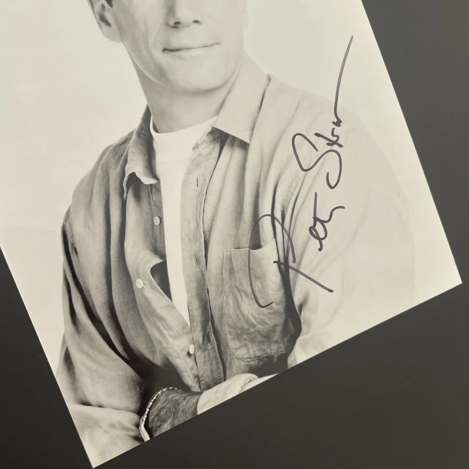 PETER STRAUSS: Original Hand Signed Celebrity Photo 8 x 10” / KSK, image 4
