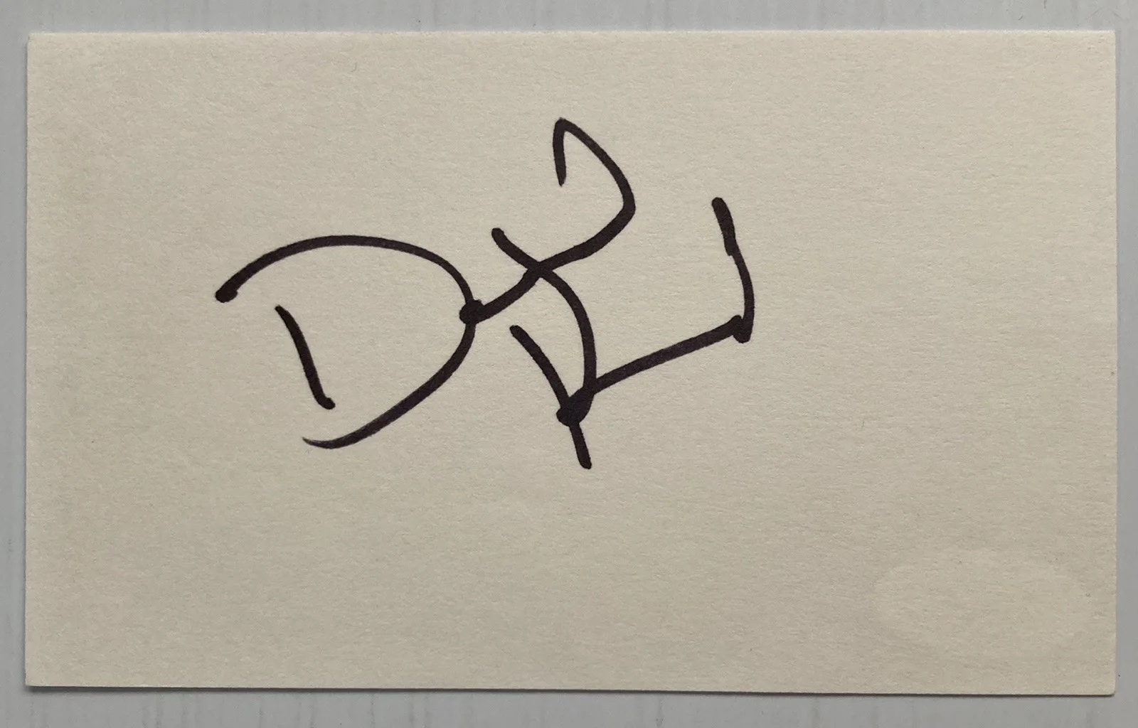 David Keith — Major League 2 David Keith Signed Autograph 3x5 Index Card - JSA Cert - FREE S&H, изображение 2