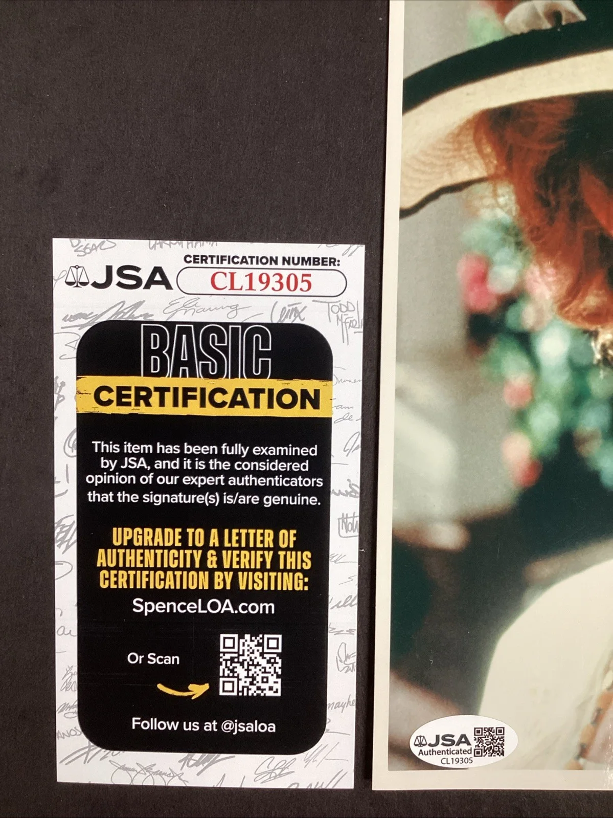 Penelope Ann Miller — Penelope Ann Miller Signed 8x10 Photo Hollywood Actor “The Freshman” JSA, изображение 3