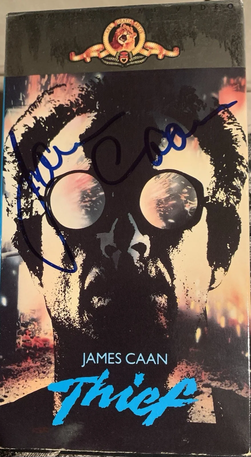 James Caan Signed Thief VHS Tape, image 3