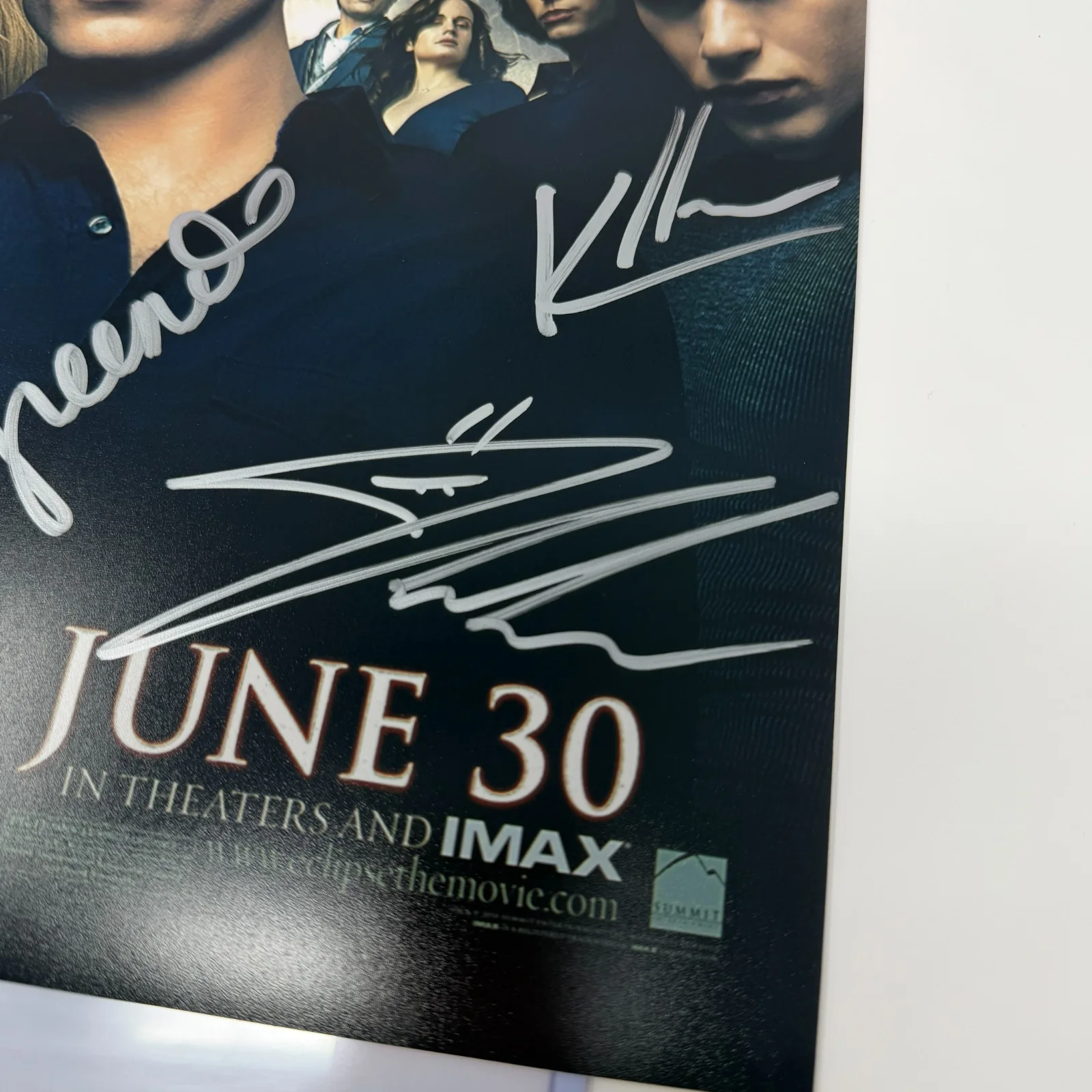 Kellan Lutz, Ashely Green, Peter Facinelli, Jackson Rathbone — Signed Twilight Eclipse Photo Lutz, Green, Facinelli, Rathbone Official Pix COA, изображение 4