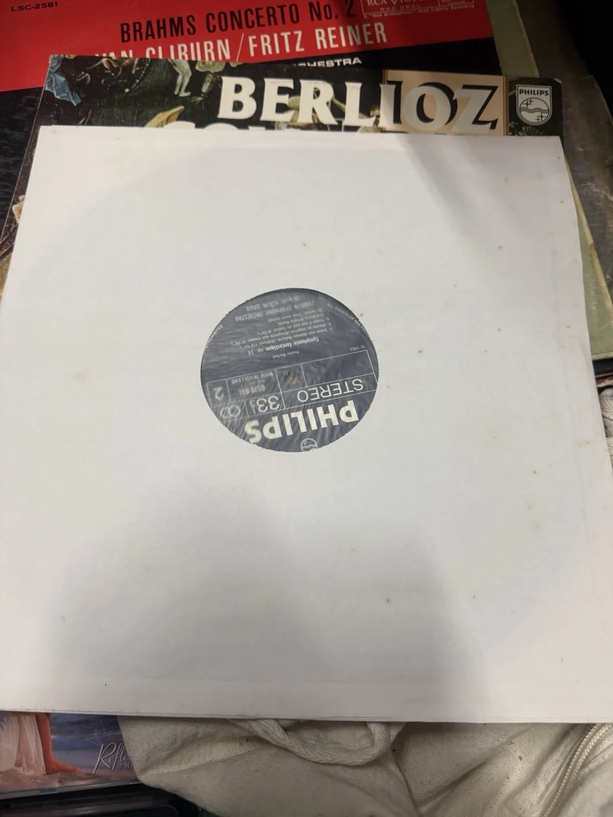 Colin Davis London Vinyl LP Cleaned Playtested Import 6570 031 Berlioz Symphonie, изображение 3