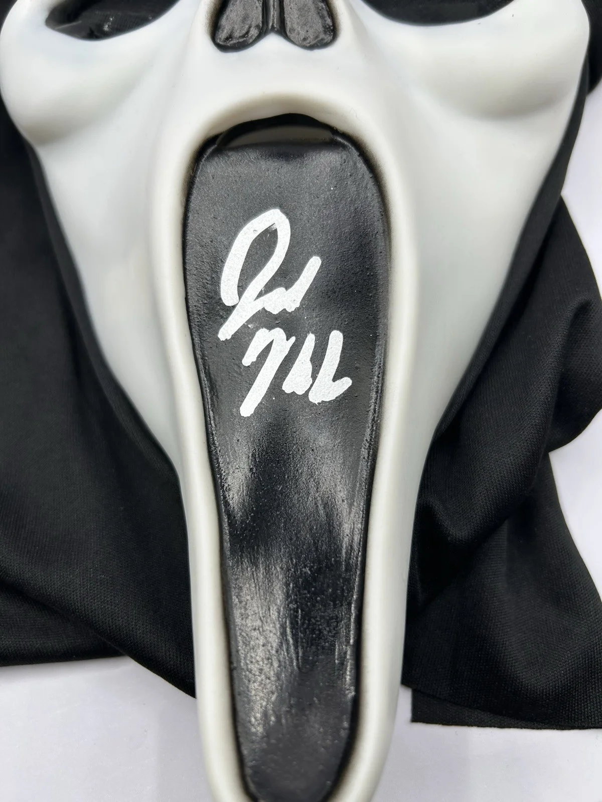 JOEL MCHALE AUTOGRAPHED SIGNED GHOST FACE SCREAM MASK MARK EVANS - BECKETT COA, image 3