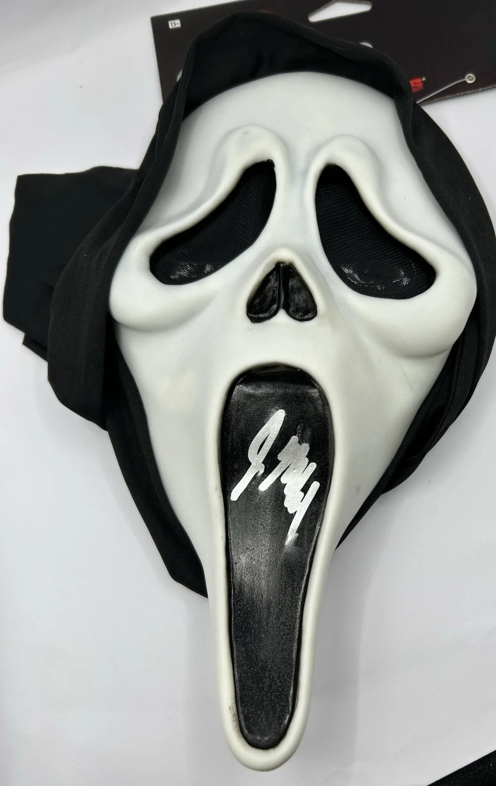 JOEL MCHALE AUTOGRAPHED SIGNED GHOST FACE SCREAM MASK MARK EVANS - BECKETT COA, image 2