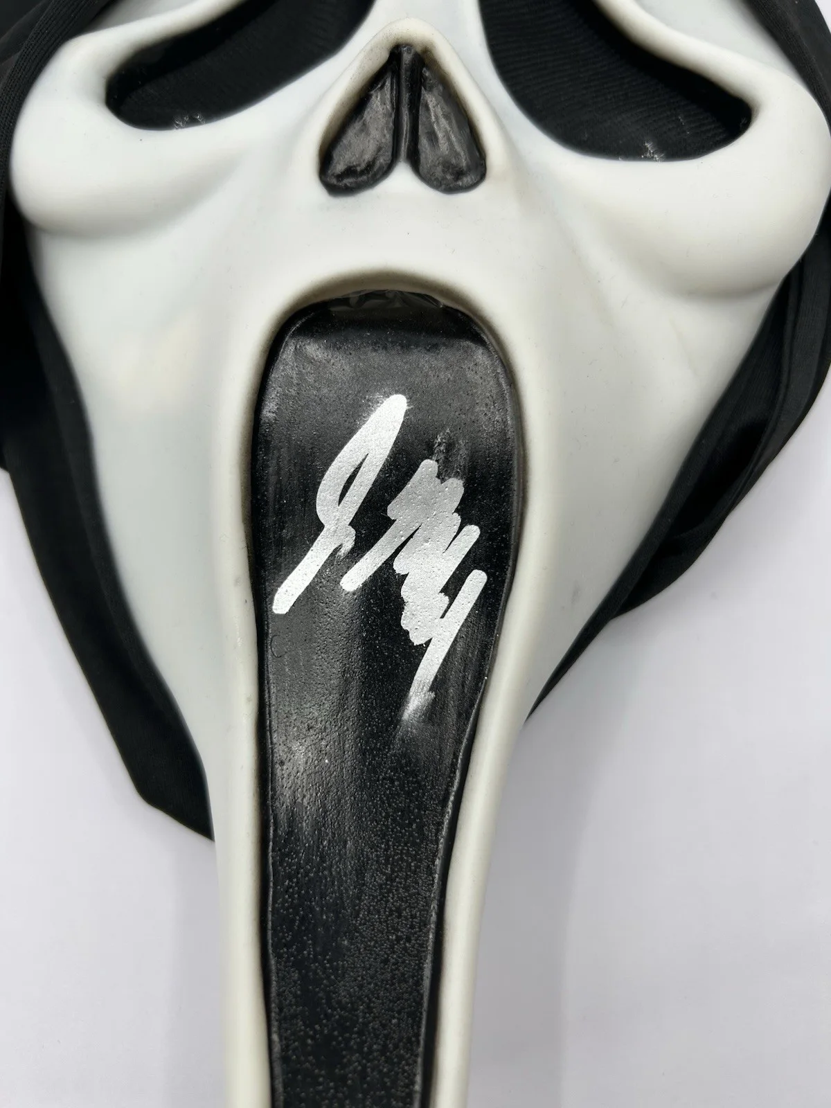 JOEL MCHALE AUTOGRAPHED SIGNED GHOST FACE SCREAM MASK MARK EVANS - BECKETT COA, image 3