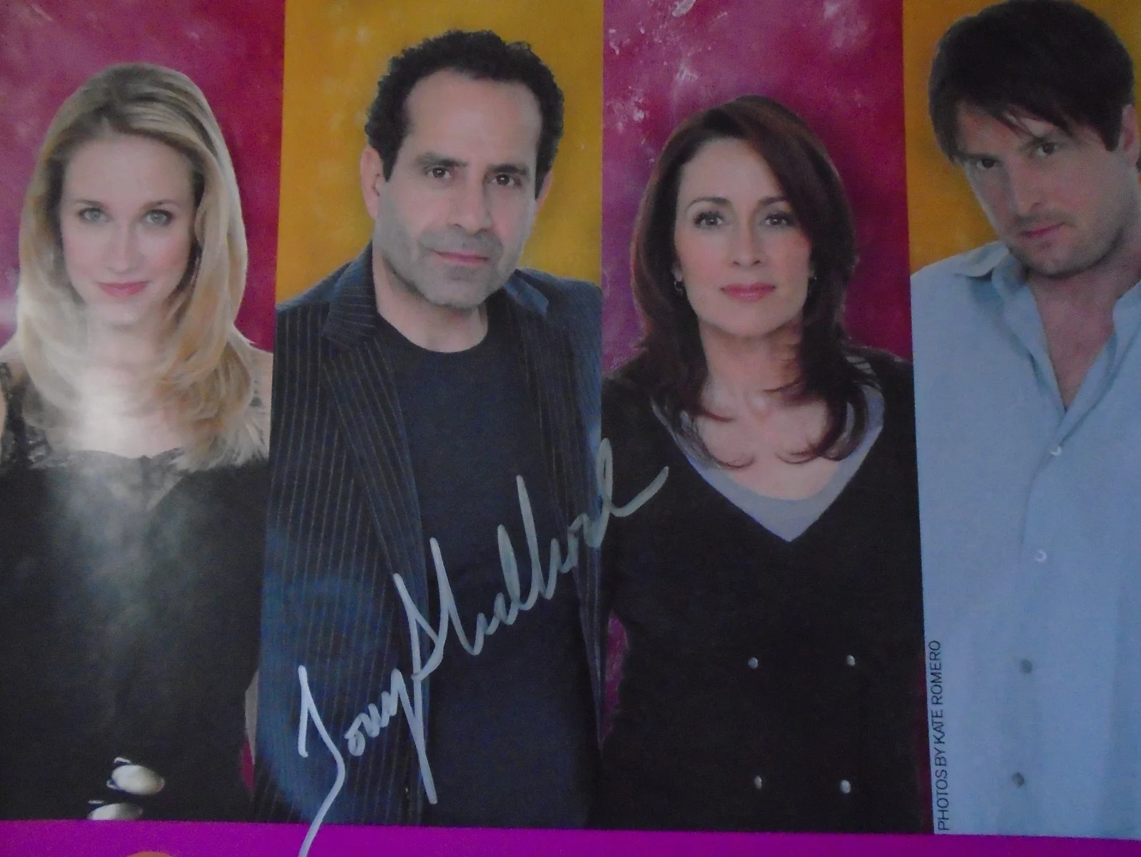 Tony Shalhoub — Theatre Poster The Scene Signed By Tony Shalhoub, изображение 2