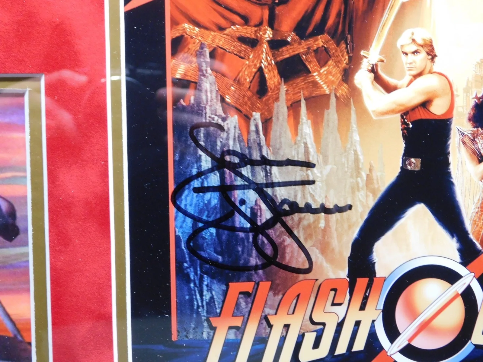 Sam Jones — Sam Jones Signed Framed 11x10 Photo Flash Gordon PSA (A), image 2
