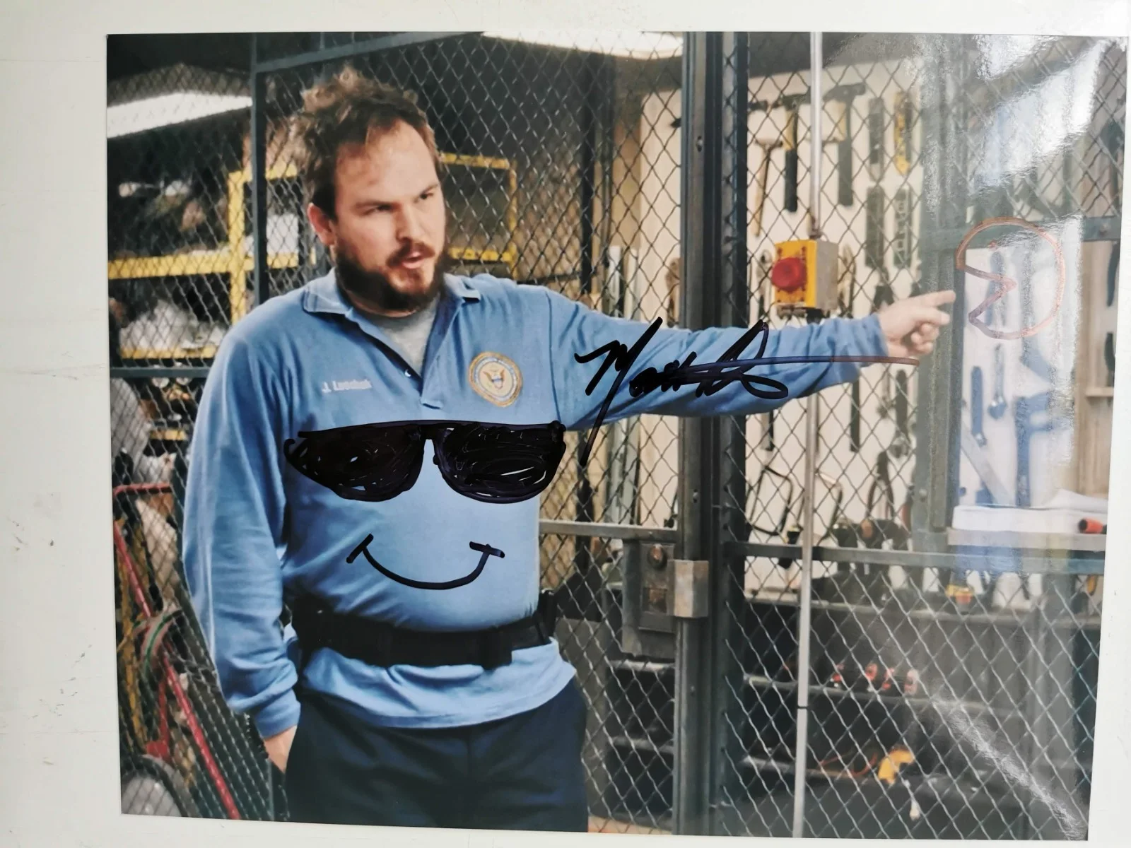 MATT PETERS — MATT PETERS SIGNED 8X10 PHOTO ORANGE IS THE NEW BLACK WITH COA