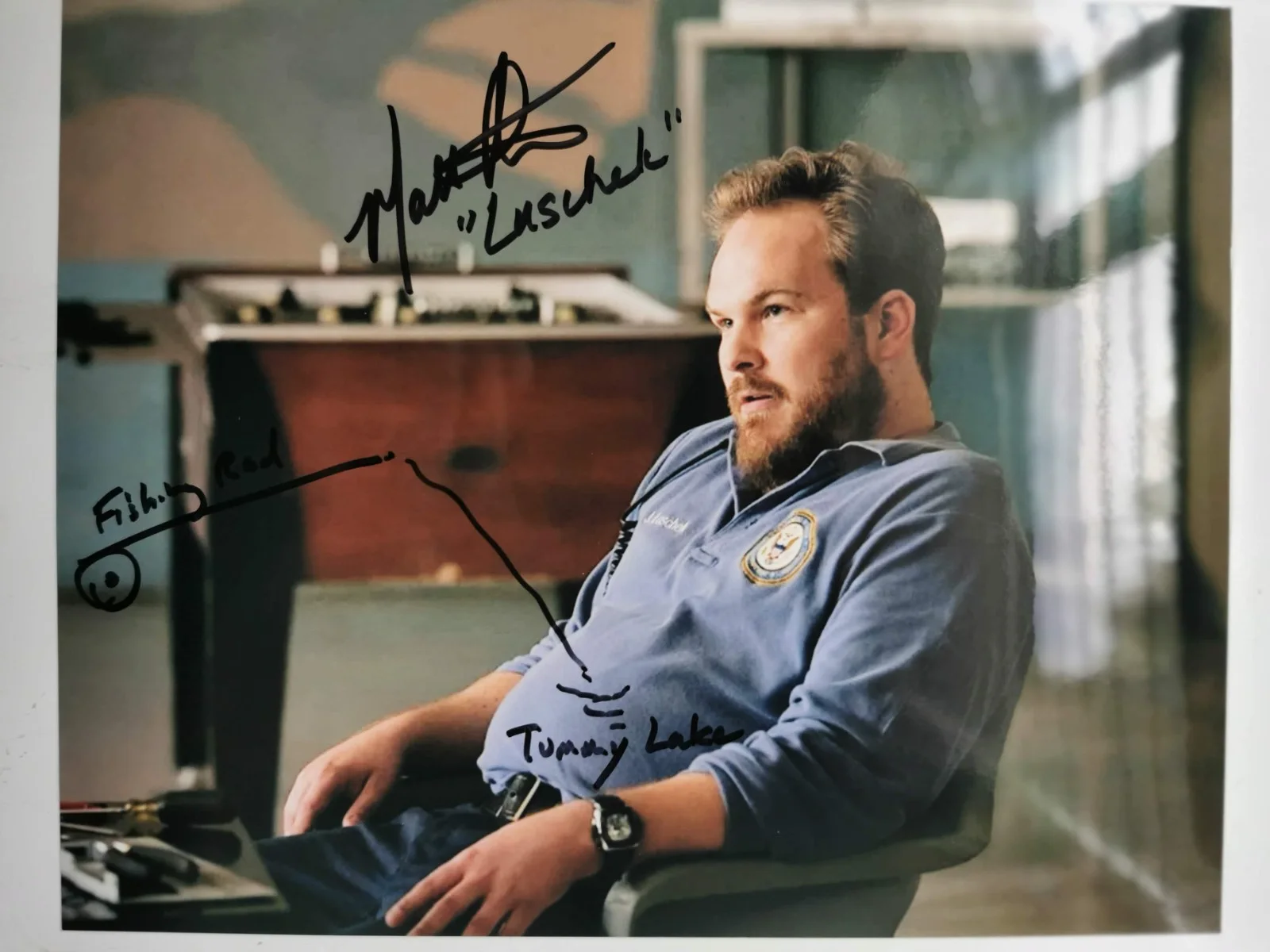 MATT PETERS — MATT PETERS SIGNED 8X10 PHOTO ORANGE IS THE NEW BLACK WITH COA