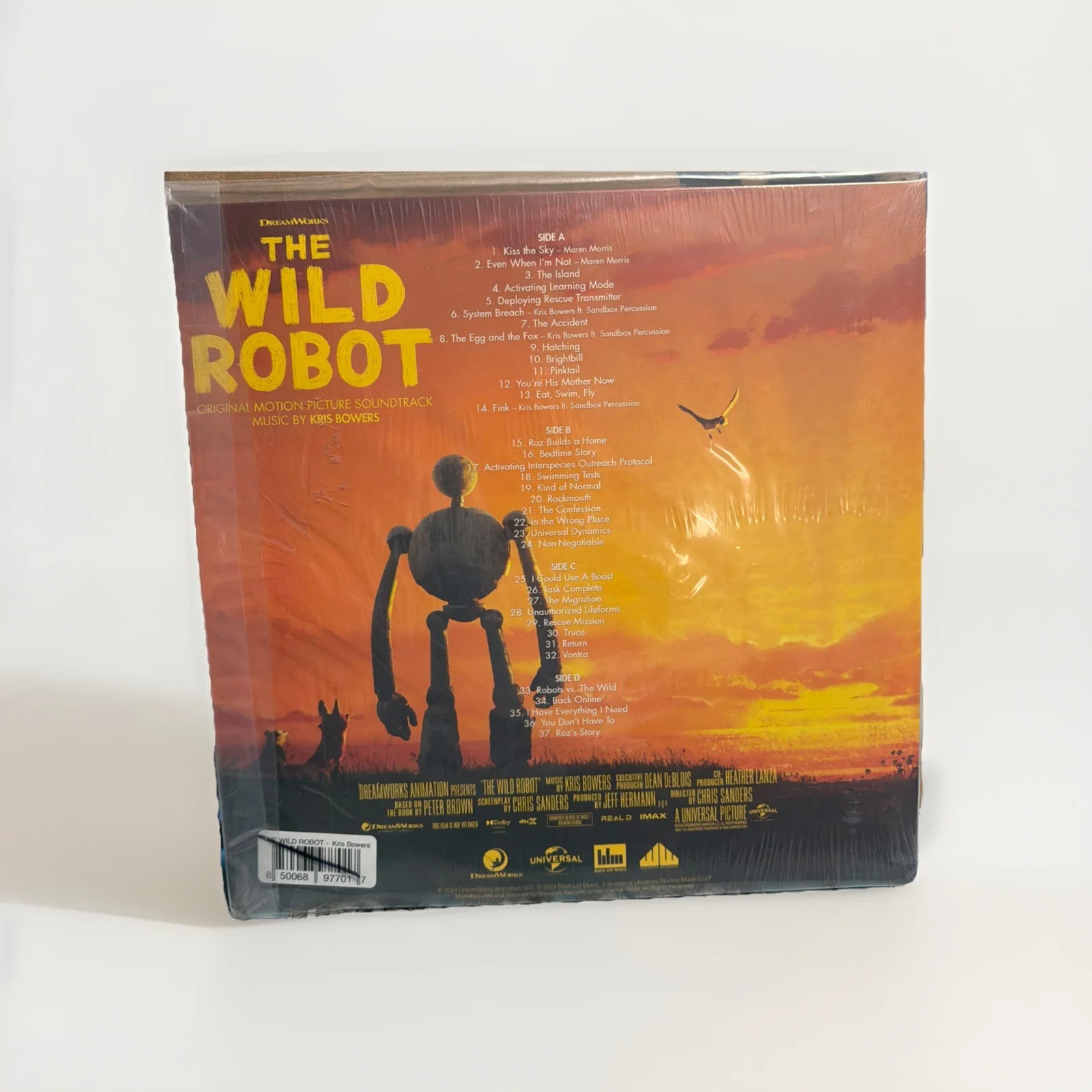 THE WILD ROBOT OST 2xLP Blue/Green Vinyl SIGNED Maren Morris, изображение 2