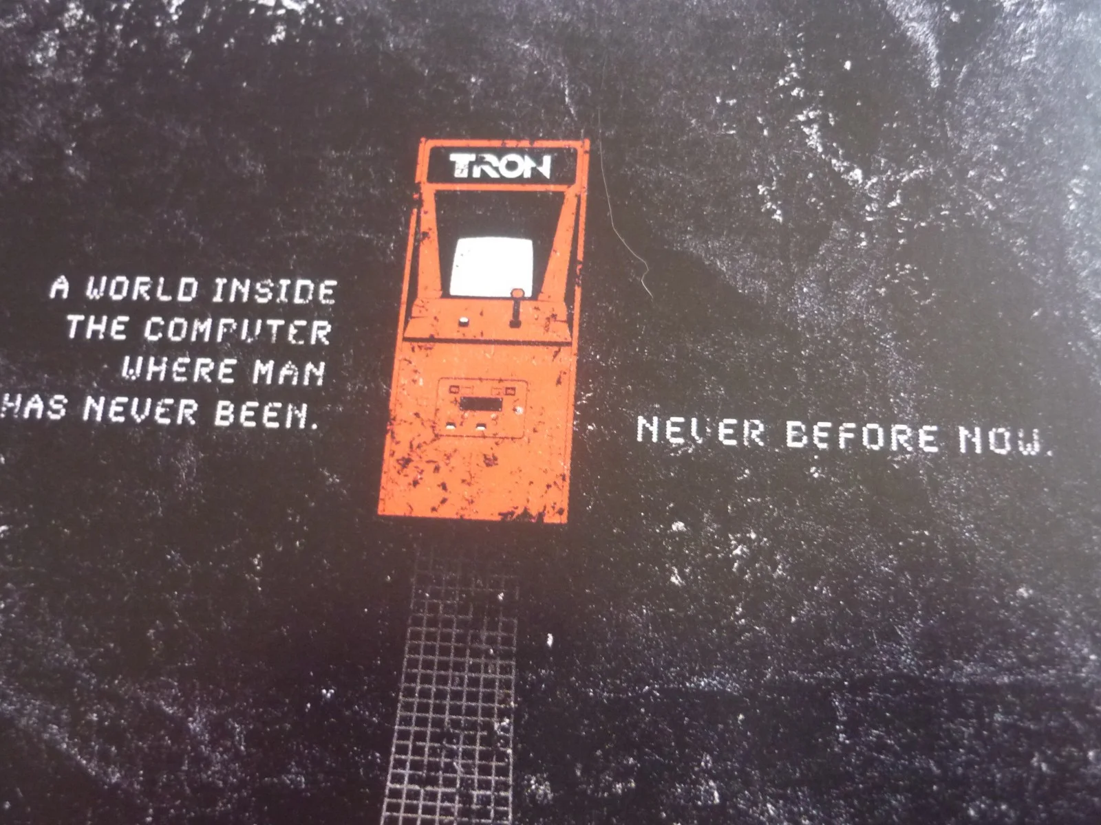A4 ready To Be framed tron a world inside the computer where man has never been, image 2