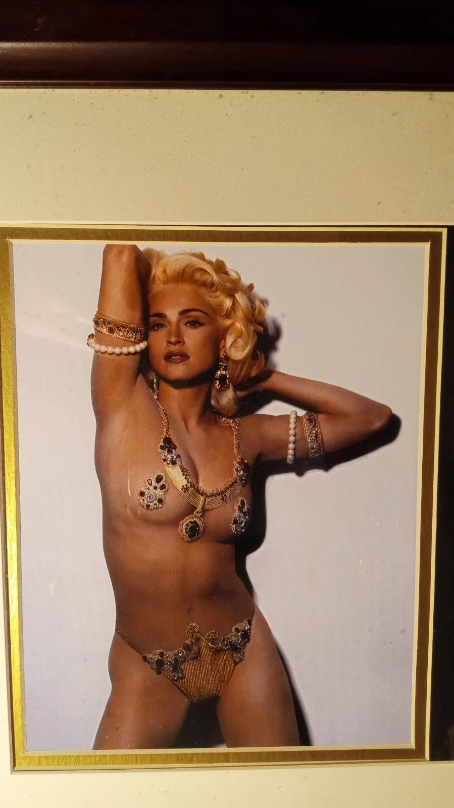 2 Photos MADONNA SEXY MARILYN Risque & Black Leather~Rock & Roll Hall of Fame, изображение 3