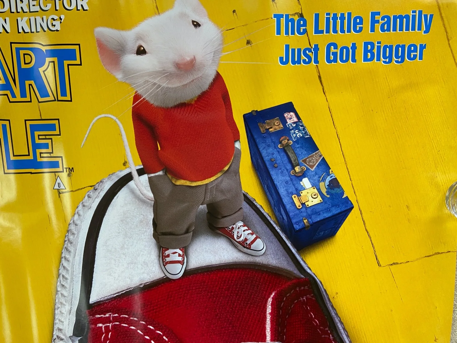 STUART LITTLE. Original UKQuad Cinema Poster NEW Rolled 30x40, изображение 5