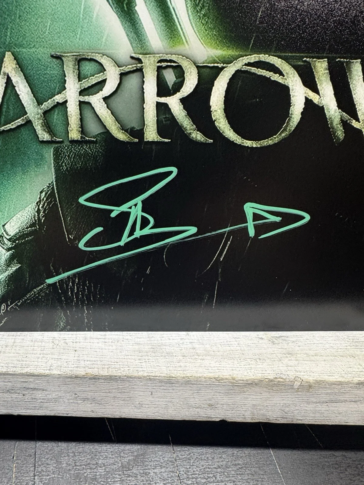 Stephen Amell — Stephen Amell Arrow 8x10 Signed Photo MAS Certified Autograph, изображение 2
