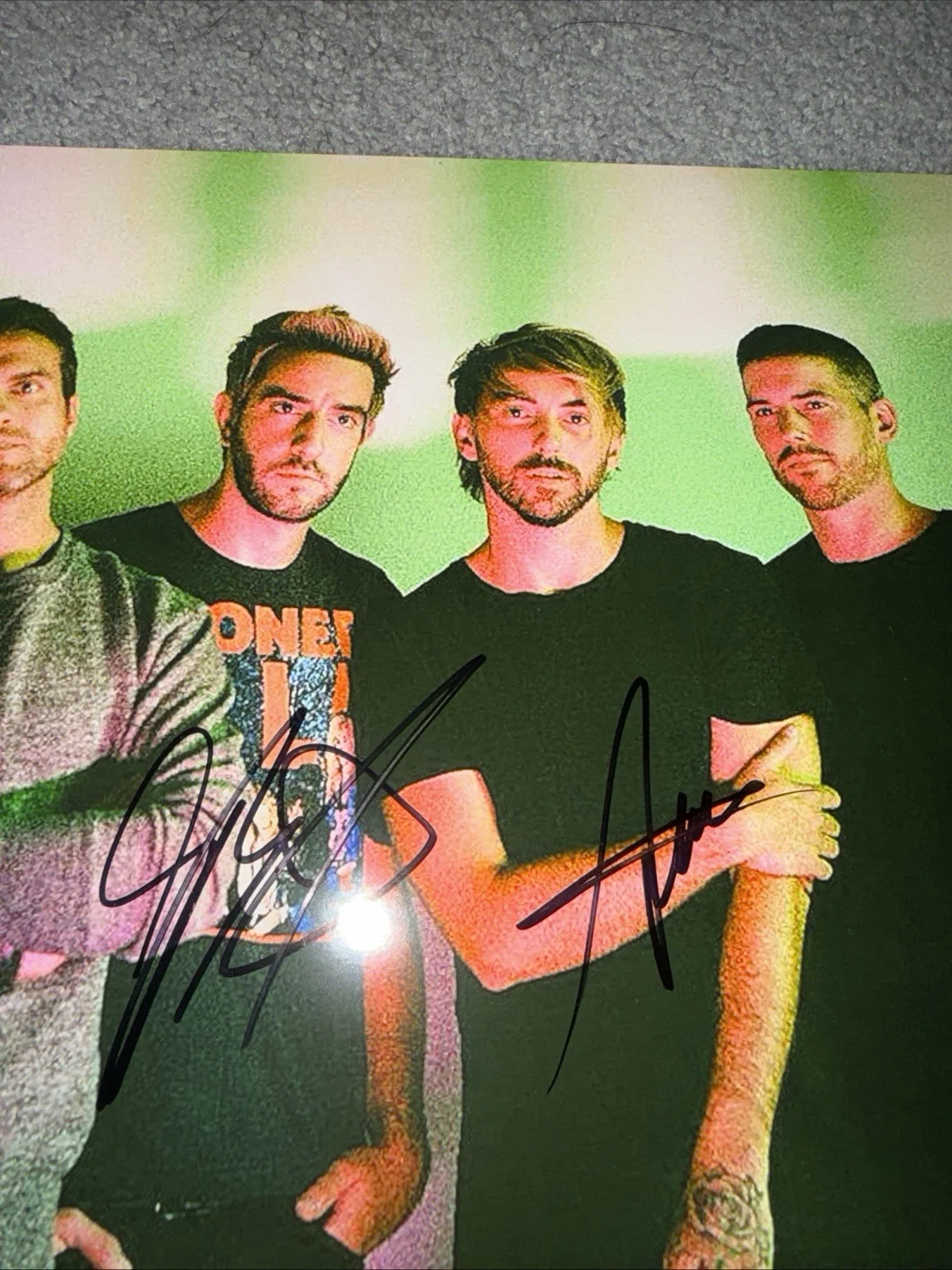 All Time Low AUTOGRAPH SIGNED 8x10 Photo, image 3