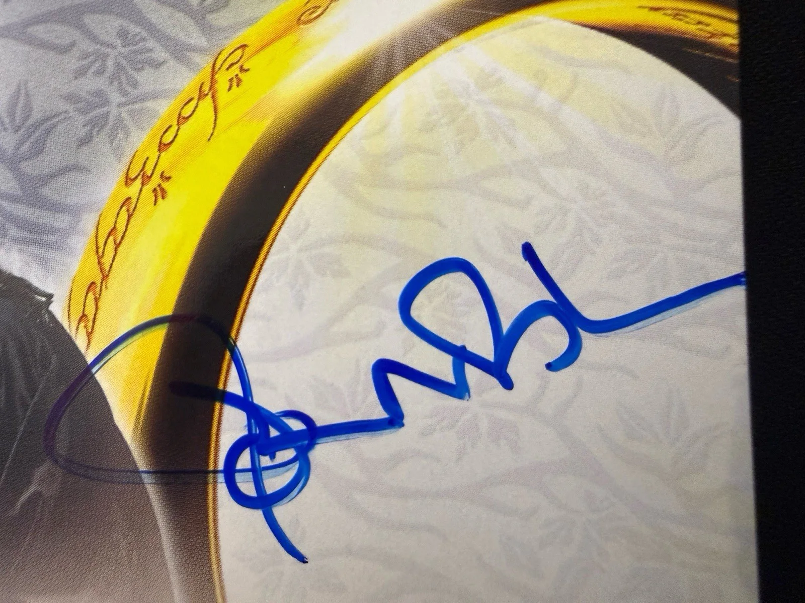 John Noble — 2003 Topps LOTR ROTK John Noble Denethor Authentic Autograph On Card, image 2