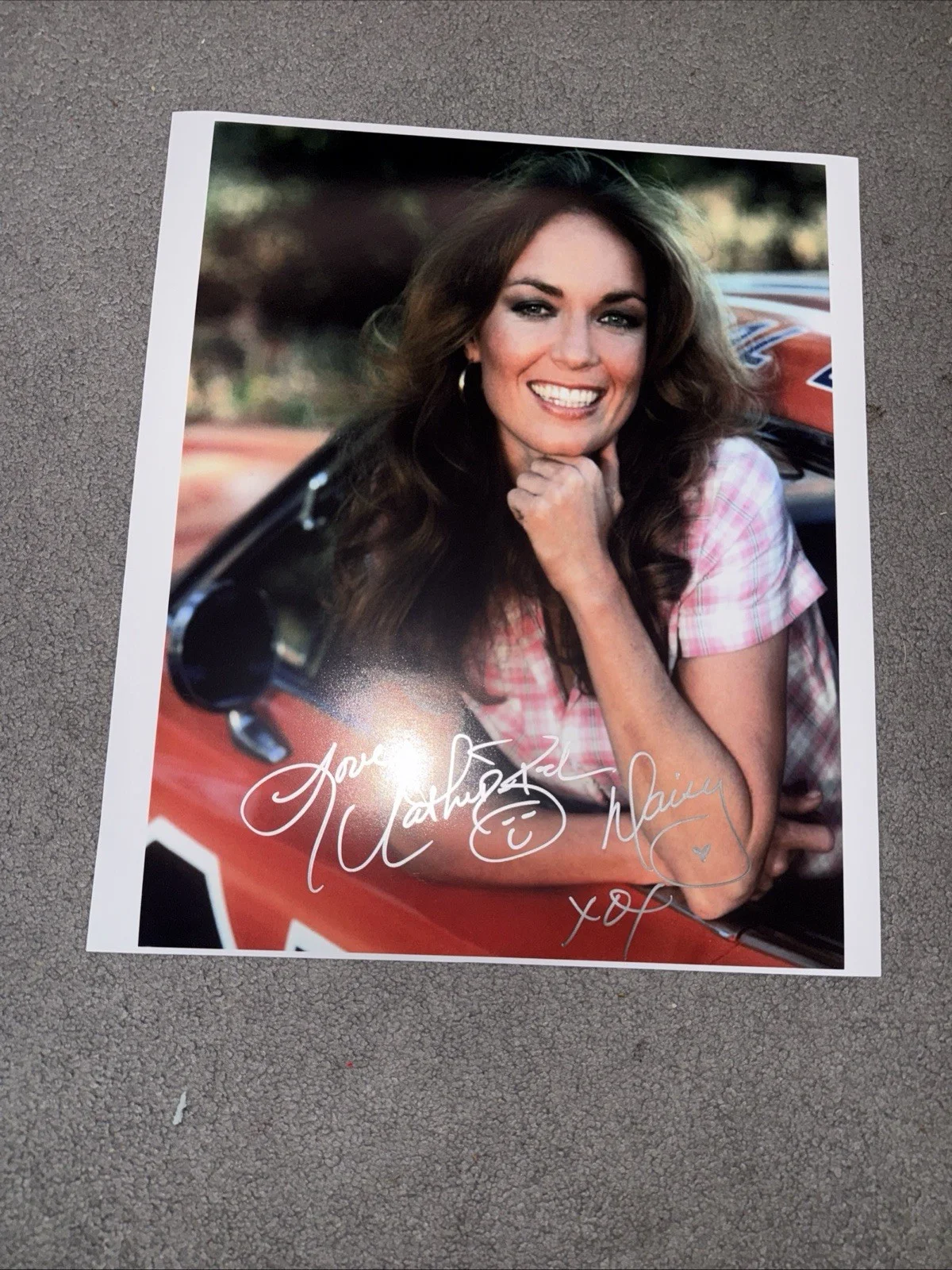 Catherine Bach AUTOGRAPH SIGNED 11x14 Print Photo Daisy Duke PROOF, image 4