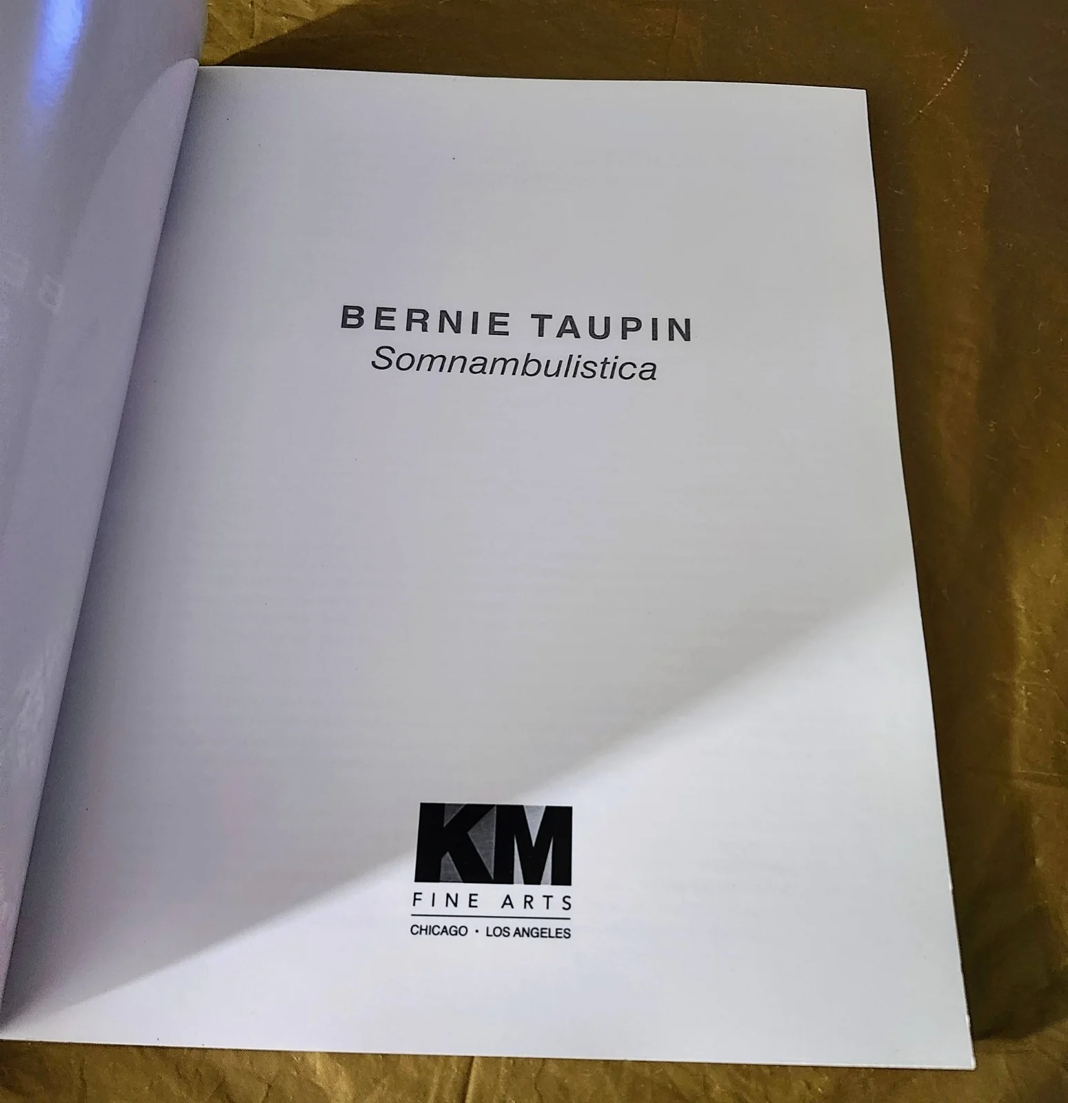 2005 Bernie Taupin Somnambulistica SIGNED, Elton John's Writer KM Fine arts, image 4