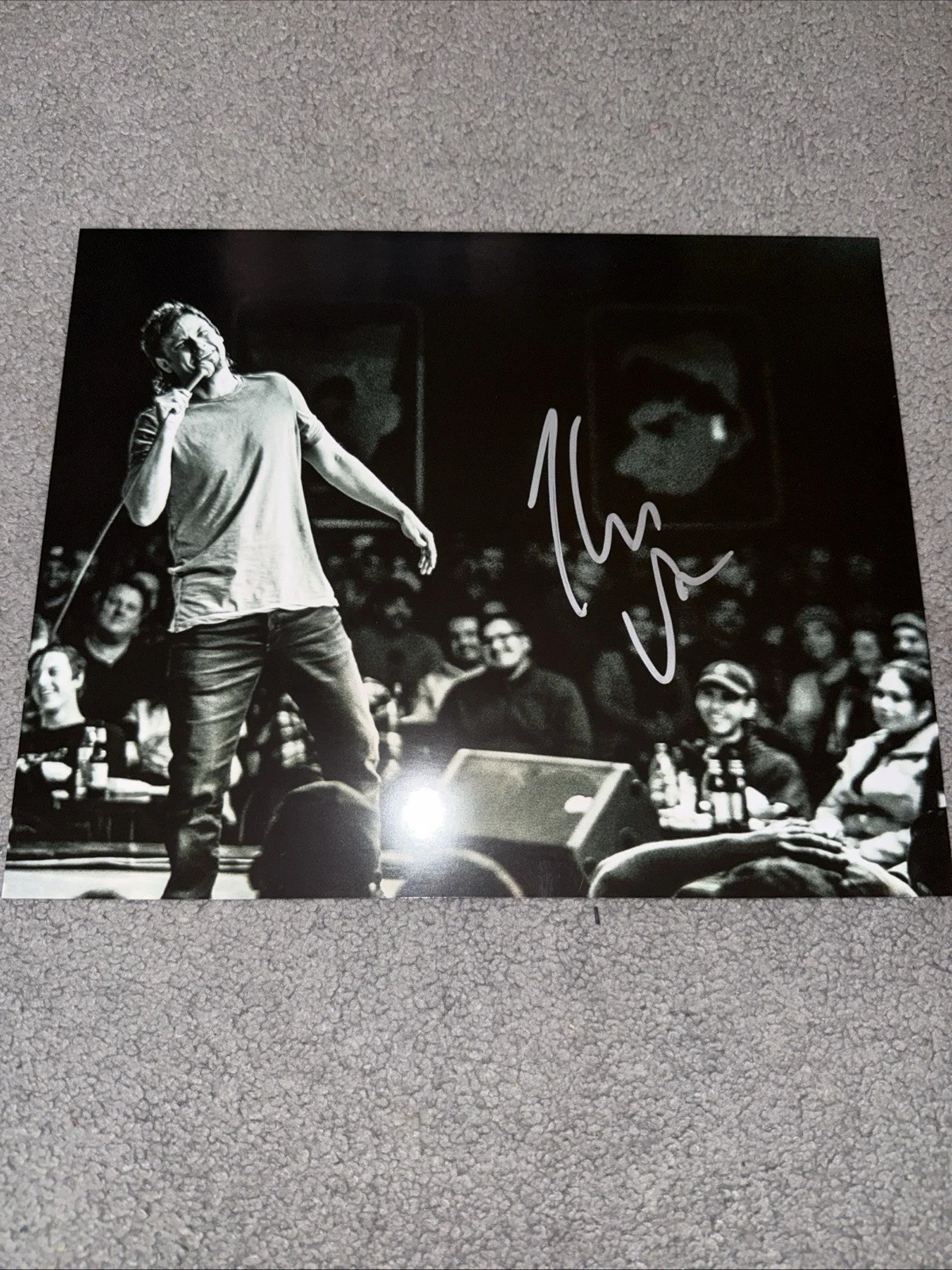 Theo Von AUTOGRAPH SIGNED 8x10 Comedian Legend The Rat, image 2