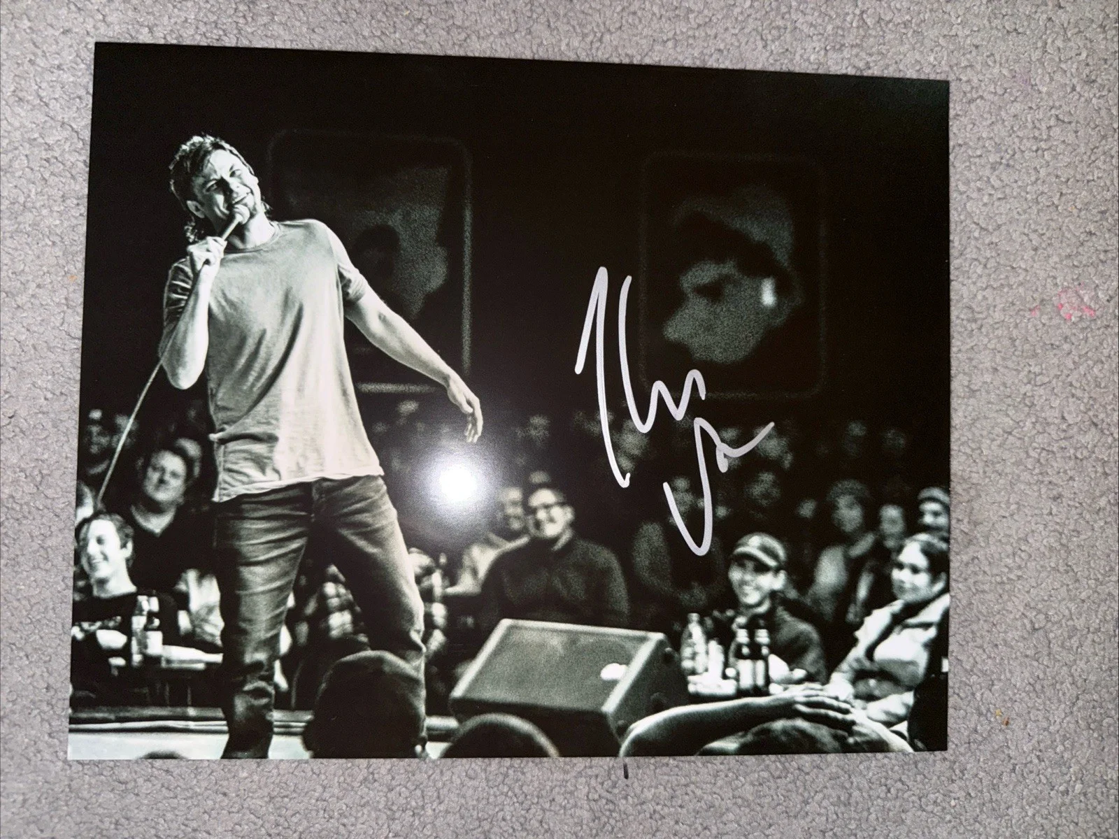 Theo Von AUTOGRAPH SIGNED 8x10 Comedian Legend The Rat, image 4
