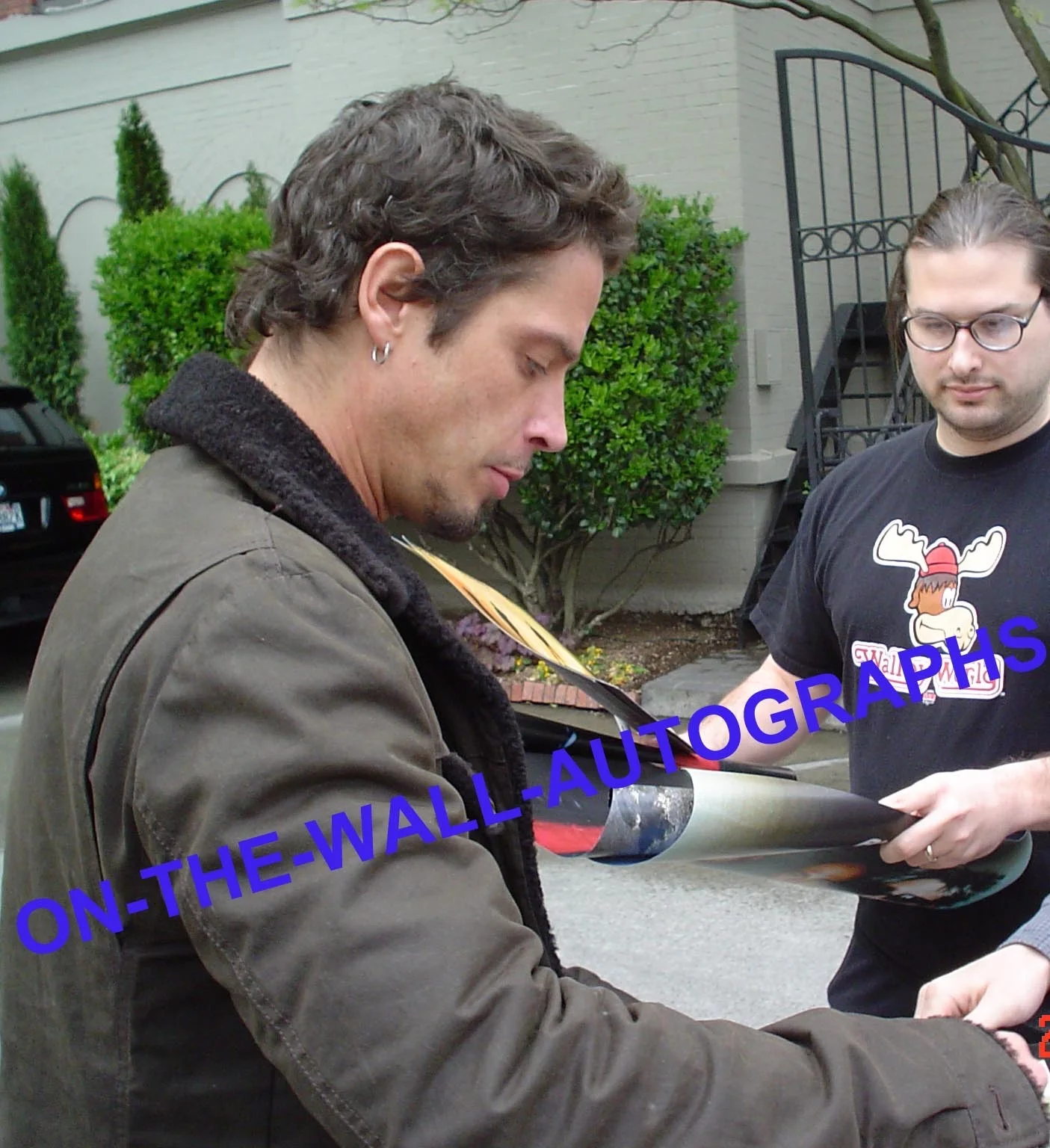 AUDIOSLAVE BAND HAND SIGNED AUTOGRAPHED PHOTO BY ALL 4! RARE WITH PROOF + C.O.A., image 2