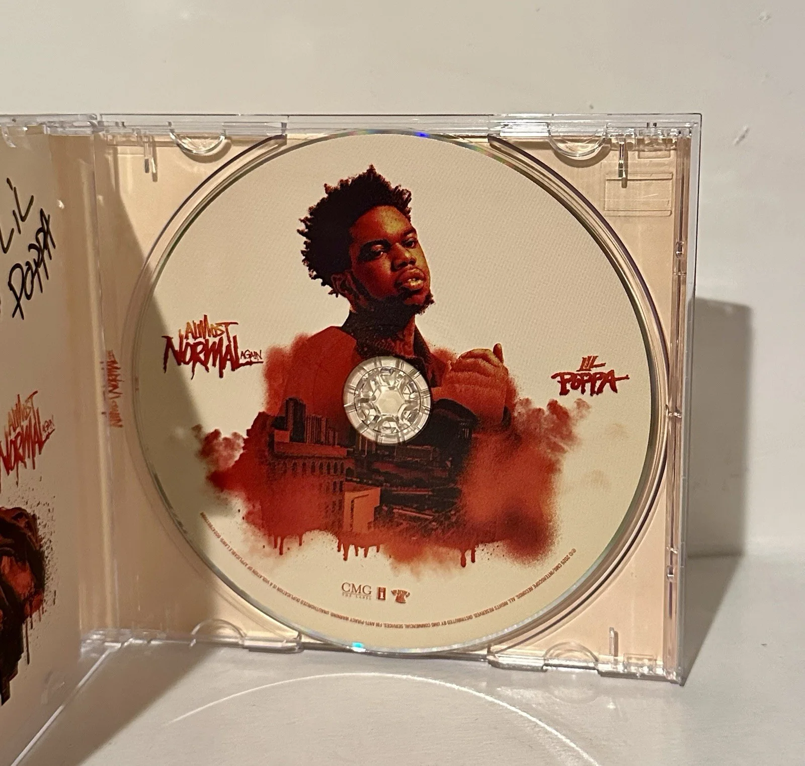 SIGNED Lil Poppa Almost Normal Again Album Photo Cover Art Card & CD, изображение 3