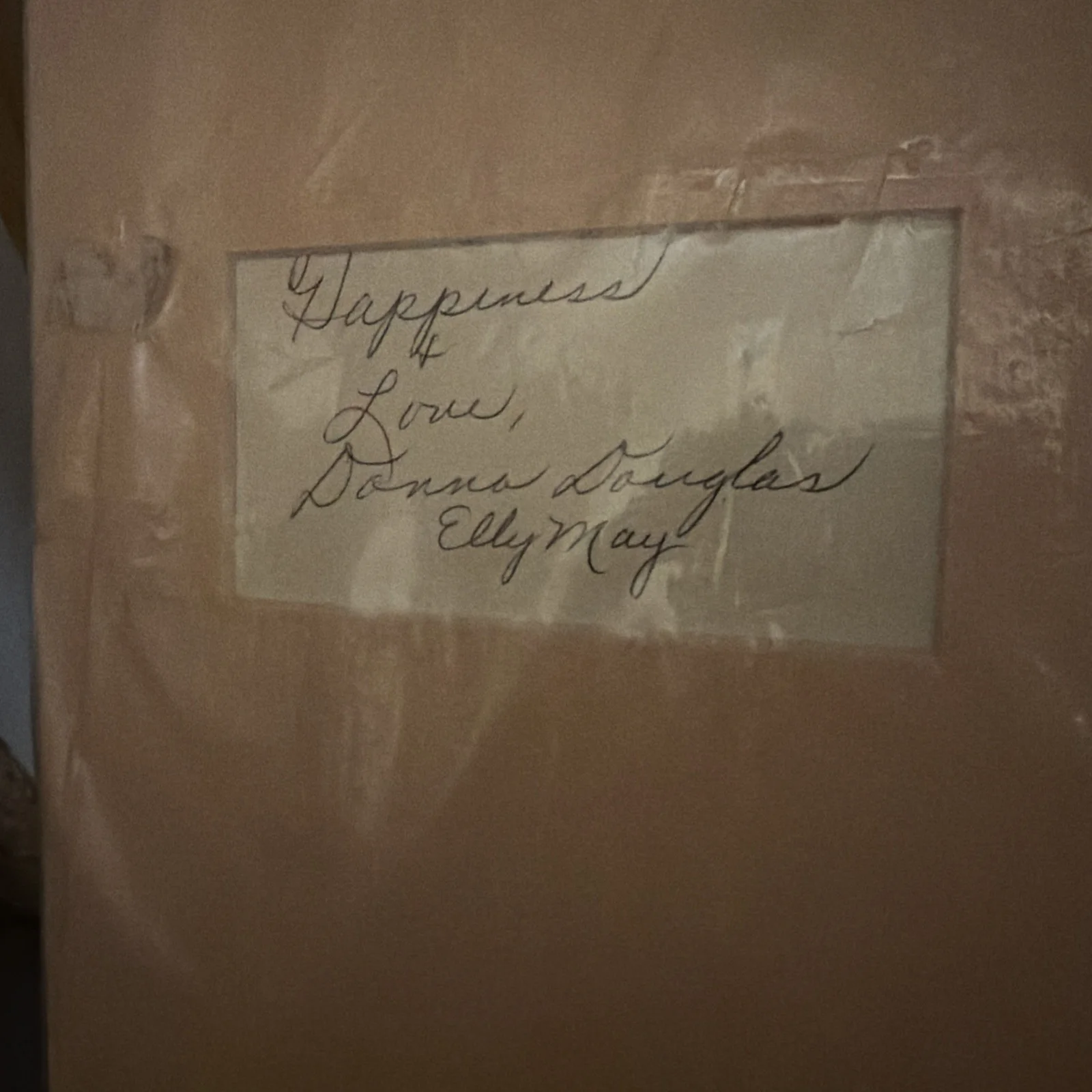Beverly Hillbillies Cast Signed Display – Ebsen Ryan Baer Douglas, image 2