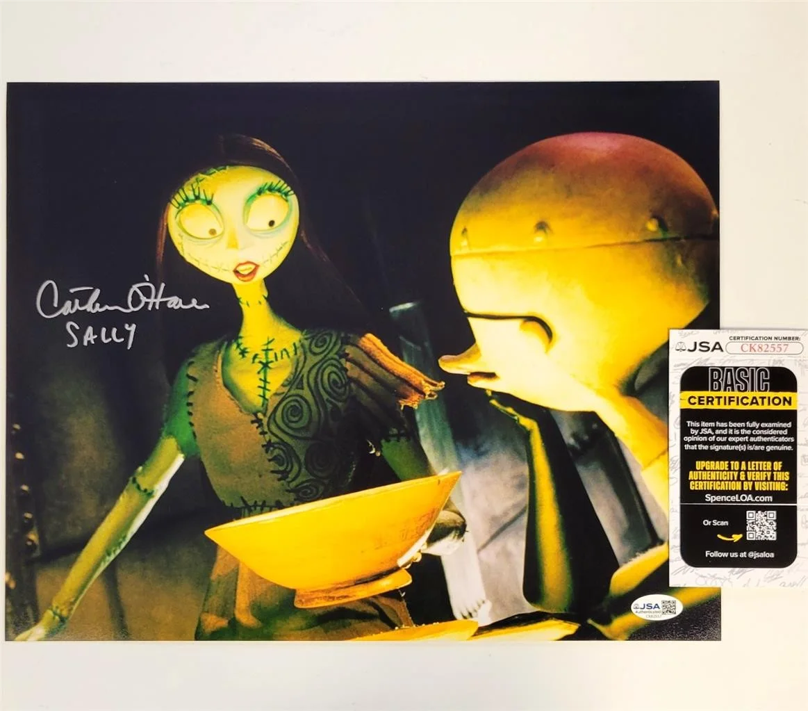 Catherine O'Hara — Catherine O'Hara signed "Sally" Nightmare Before Christmas 11x14 Photo auto JSA