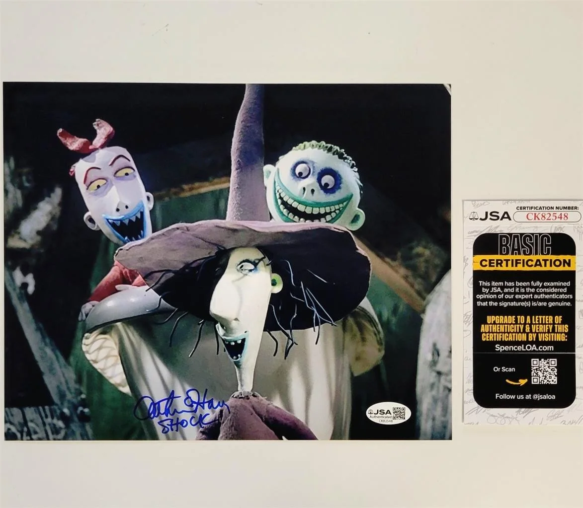 Catherine O'Hara — Catherine O'Hara signed "Shock" Nightmare Before Christmas 8x10 Photo auto JSA