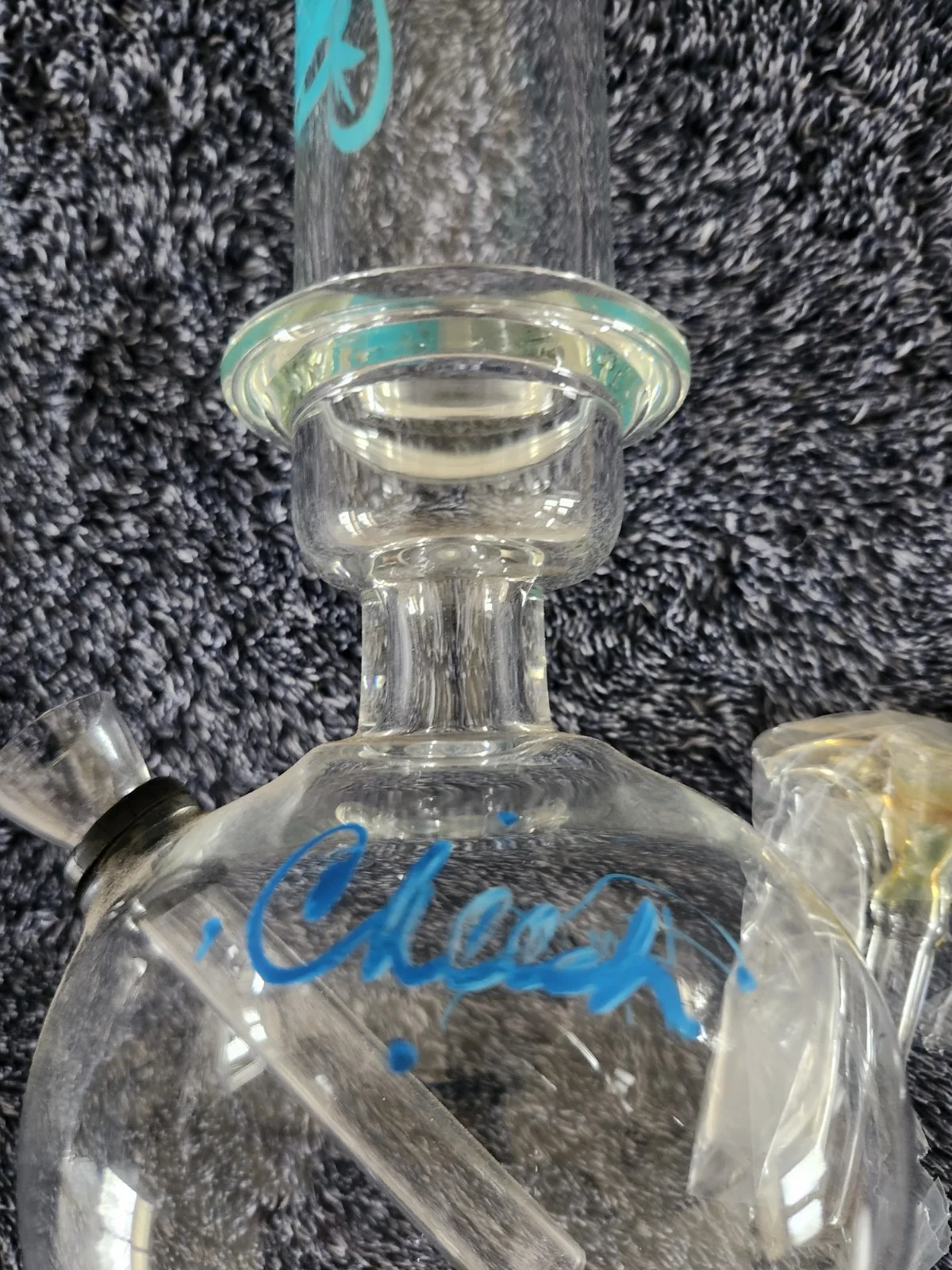 Cheech, Chong — Cheech & Chong Hand Signed 10in Glass Bong / COA - Dual Signature, изображение 3