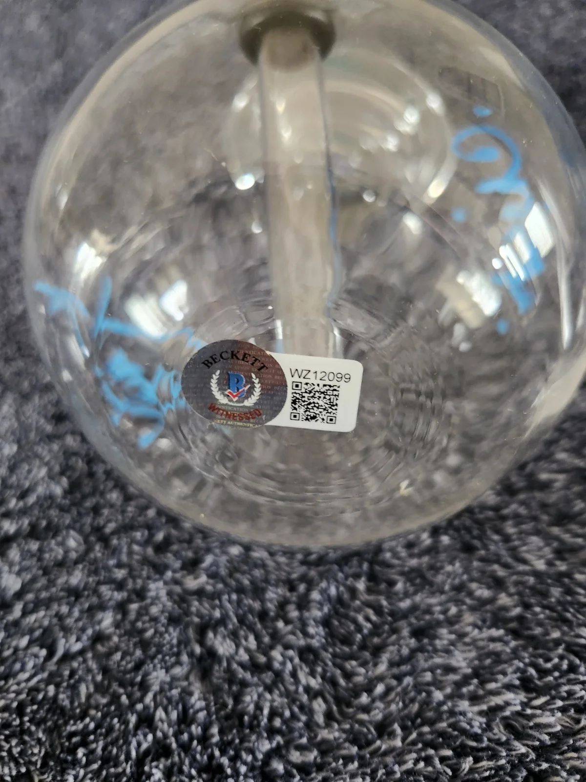 Cheech, Chong — Cheech & Chong Hand Signed 10in Glass Bong / COA - Dual Signature, изображение 5